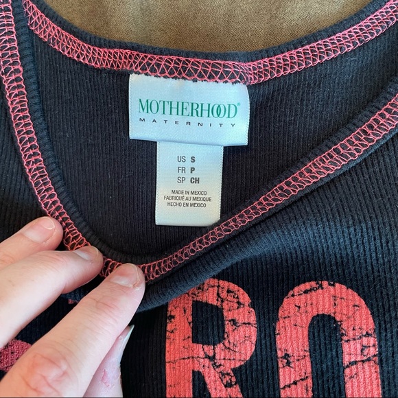 MATERNITY* size small worded tank. - Picture 3 of 3